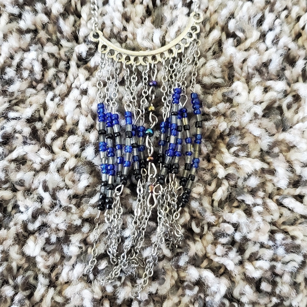Wire Beaded Necklace